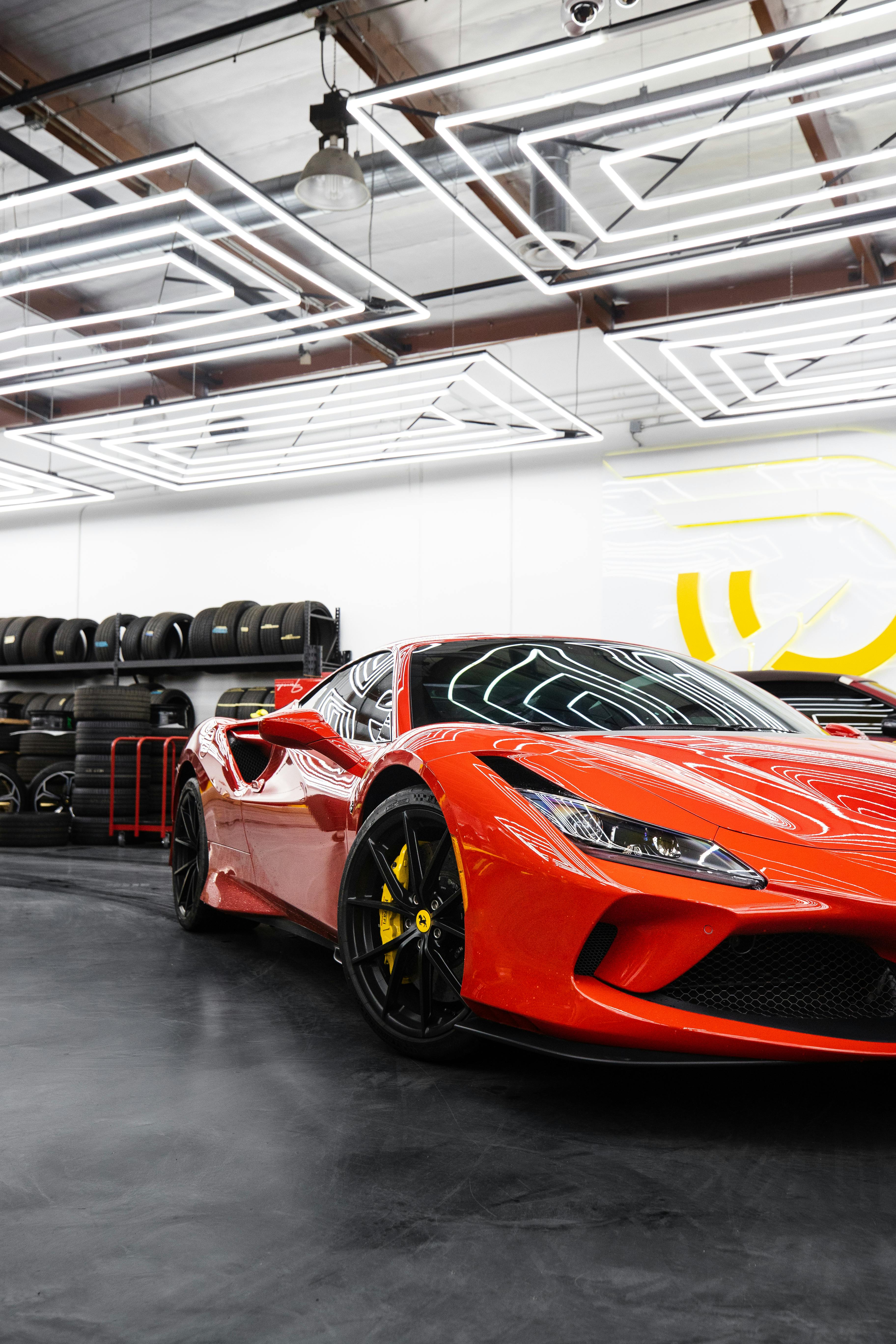 Ferrari F8 Tributo windshield tint Atlanta